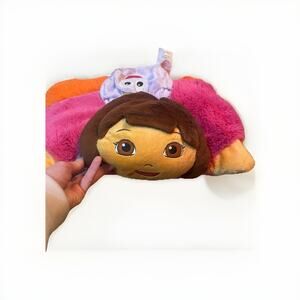 Dora‎ The Explorer Pillow Pet 18" Plush Pillow Nickelodeon Stuffed